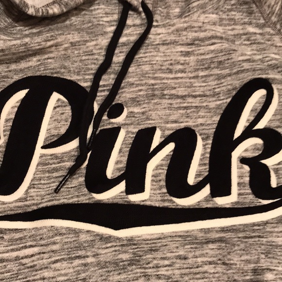 NWOT pink Victoria’s Secret sweatshirt hoodie L - Picture 4 of 6